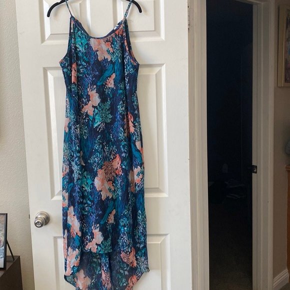 Dresses & Skirts - High-lo blue Dress